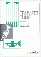 TRUMPET TUNE #5 OP 6 2 TRPTS/ORG cover